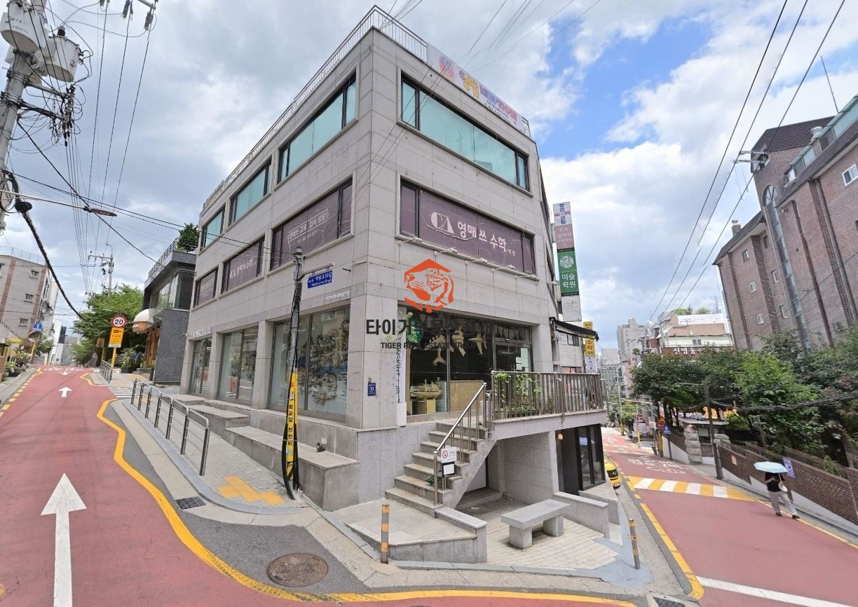 강남구청 역세권 사무실 임대, 인테리어 주차 우수한 코너건물 청담동 사무실