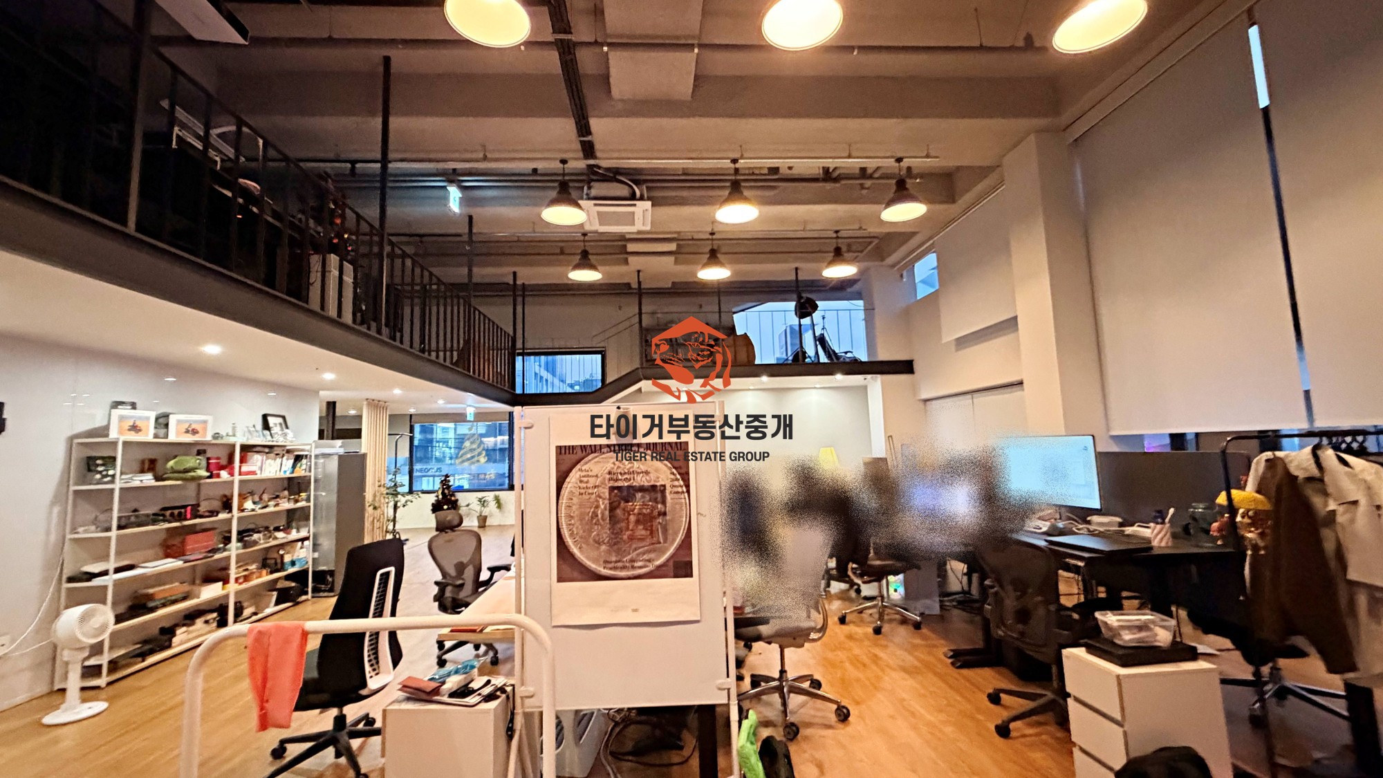 신논현역 층고 5M 높은 복층구조 무권리 대형평수 인테리어 사무실 사진 3