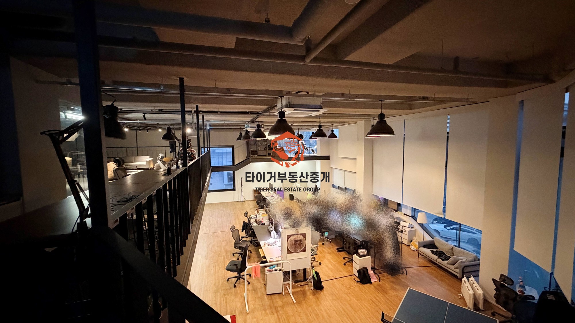 신논현역 층고 5M 높은 복층구조 무권리 대형평수 인테리어 사무실 사진 4