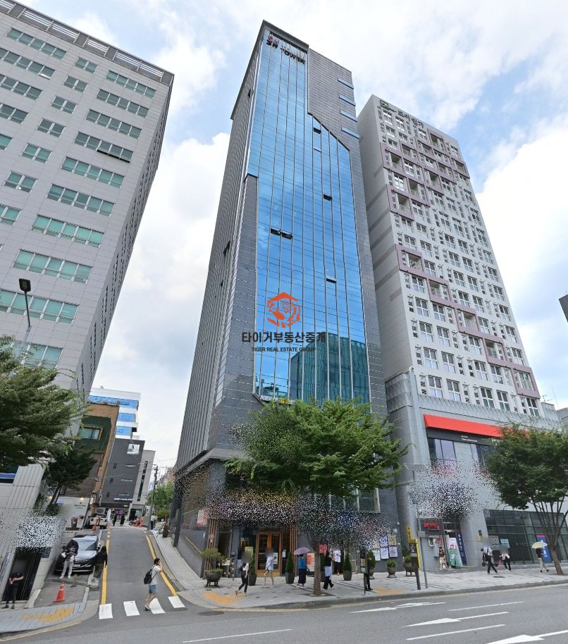 인테리어사무실 선정릉역 랜드마크 인테리어 완비 고층뷰 대로변