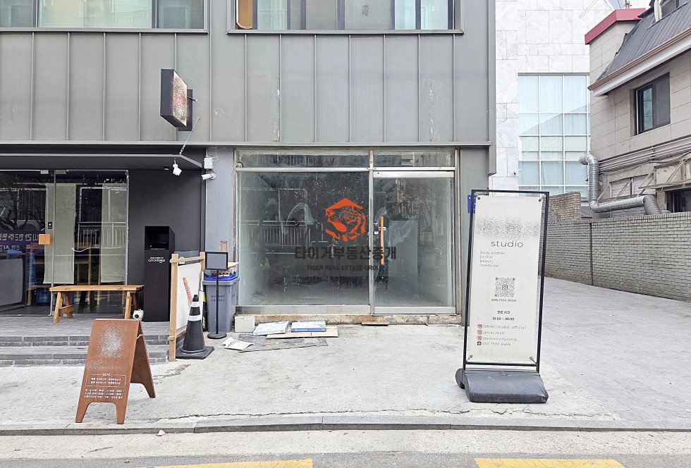 학동역 상가 임대, 오피스 상권, 외부 테라스