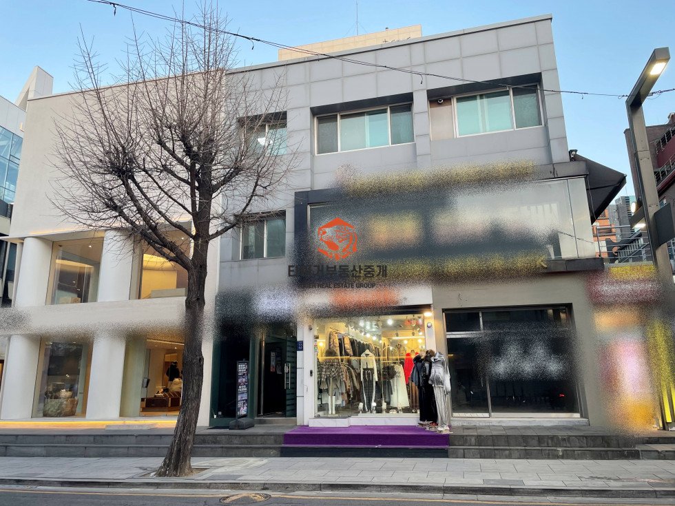 사무실 신사역 도보 가로수길 메인 대로변 무권리 점포